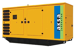 Дизельный генератор Aksa APD275BD в кожухе с АВР ДизельЭнергоРесурс