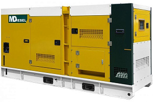Дизельный генератор MitsuDiesel МД АД-100-Т400-2РКМ29 в шумозащитном кожухе с АВР ДизельЭнергоРесурс